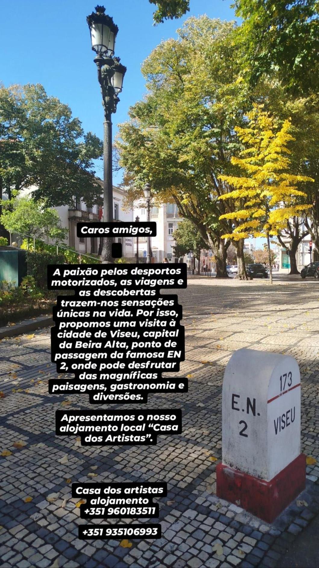 Casa Dos Artistas Lejlighed Viseu Eksteriør billede